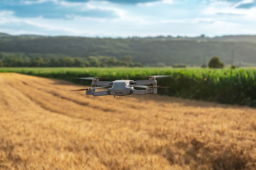 dron en la agricultura